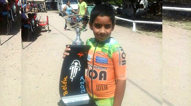 ciclista alvearense premiado en Catamarca