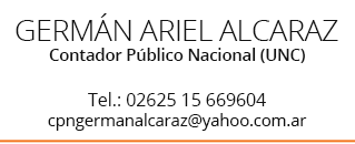 Contador Público Nacional Germán Alcaraz