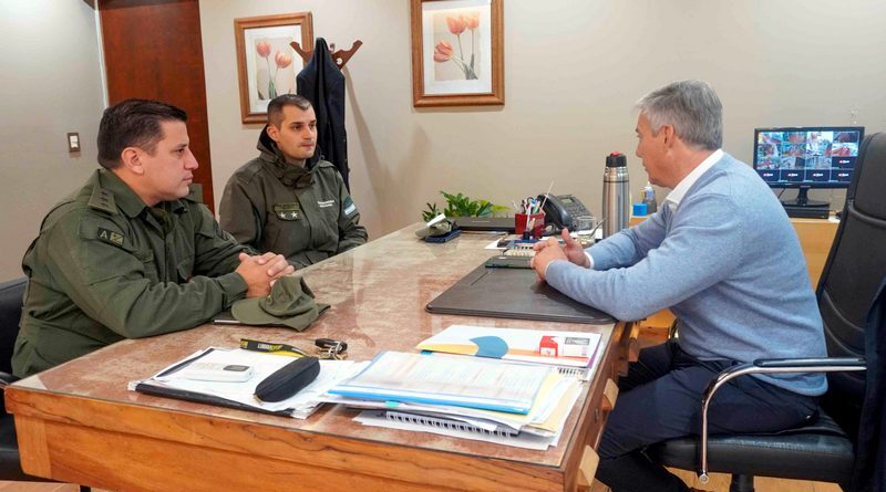 La Comuna colaborará con Gendarmería Nacional para reforzar la Seguridad en el Departamento
