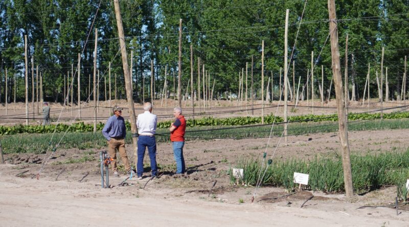Tercera jornada de capacitación en riego agrícola en la Finca Modelo de Bodega Faraón