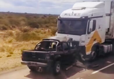 Tragedia en Ruta 153: un hombre falleció tras un choque frontal cerca de Monte Comán