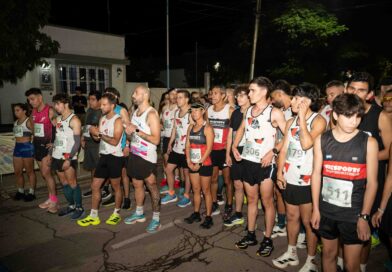 Atletismo: la competencia nocturna en Bowen reunió a más de 200 corredores