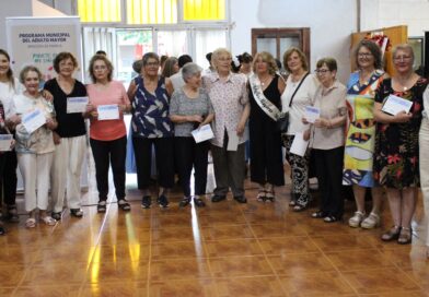Cierre de talleres de adultos mayores