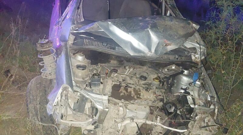 Un hombre murió tras un vuelco en la Ruta 143