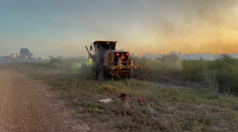 Incendio en el sector oeste de la ciudad dejó alrededor de 120 hectáreas afectadas