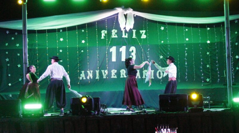 Carmensa celebró su 113° aniversario con un acto en el predio de San Pedro