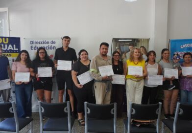 Entrega de certificados por capacitaciones virtuales