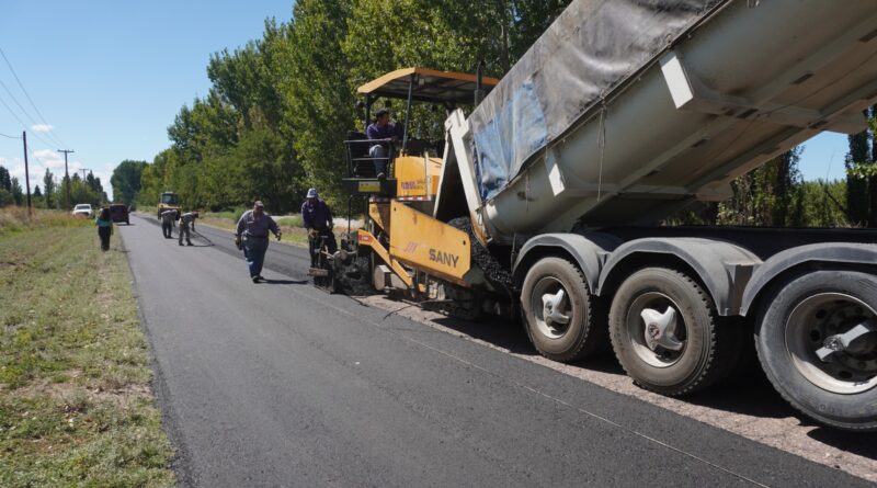 General Alvear avanza con el plan de asfaltado de calles