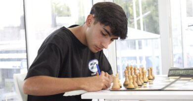 Santiago Sánchez Laplace, Campeón del Torneo Octogonal de Ajedrez