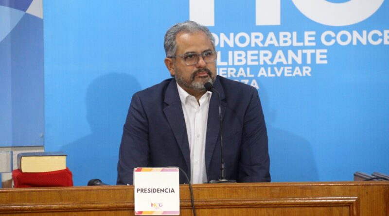 Carlos Zalazar presidirá el Concejo Deliberante