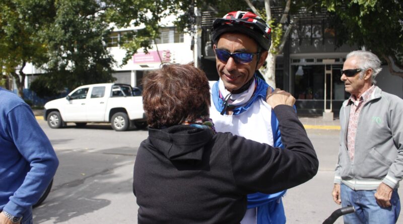 La travesía “Uniendo Océanos” llegó a General Alvear