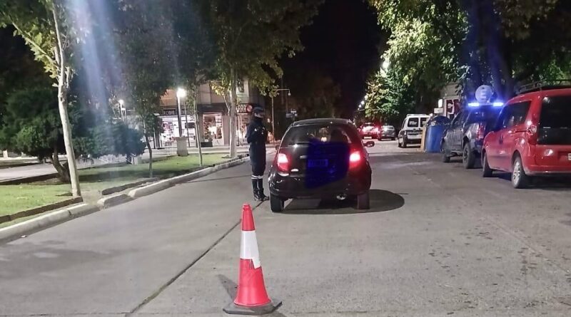 Controles preventivos en ciudad y distritos durante la madrugada del domingo