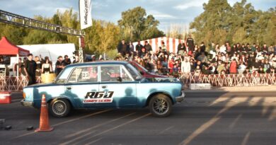 “Las picadas” tuvieron su debut en el aeroclub