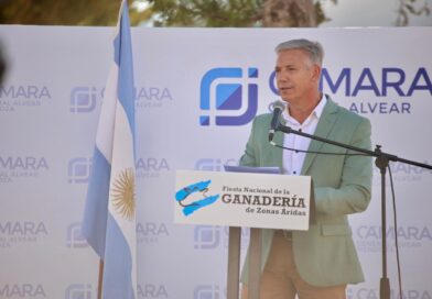 Molero inauguró una nueva edición de la Fiesta Nacional de la Ganadería