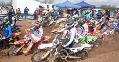 Con una gran convocatoria, pasó por Alvear la 3ª fecha del Argentino de Motocross