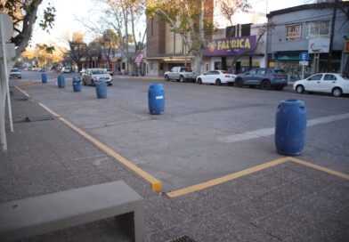 La transformación de la avenida Alvear Oeste ya está en marcha