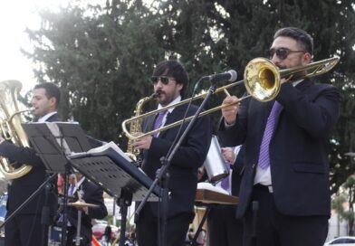 La Banda Municipal llenó de música la Plaza Departamental