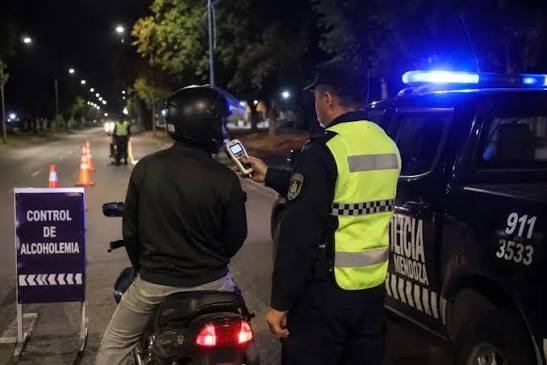 Un motociclista de 23 años fue detectado con 1,75 gramos de alcohol en sangre