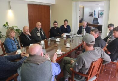 Molero reunió a productores y avanzó en una propuesta para sostener la lucha antigranizo