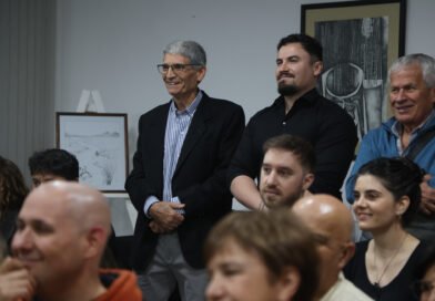 Daniel Garay presentó “Palabras al viento sur” en Casa Salonia