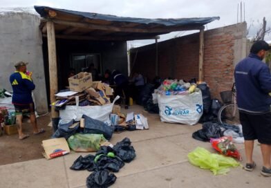 Niños del barrio San Miguel Arcángel recolectaron casi 500 kilos de materiales reciclables