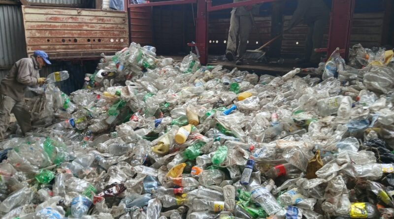 General Alvear recibió 1.200 kilos de plástico recolectados en San Luis